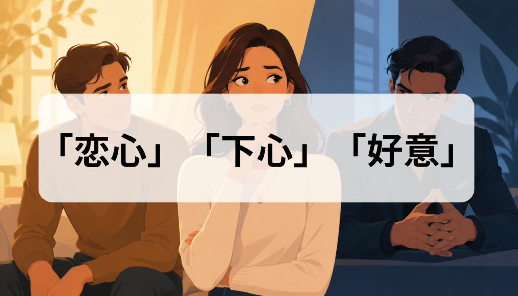 恋心・下心・好意の違いは？見分け方と判断基準を解説